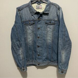 Sunset Creek Casual Menswear Denim Jean Jacket Size XXL Pro Edge Clothing